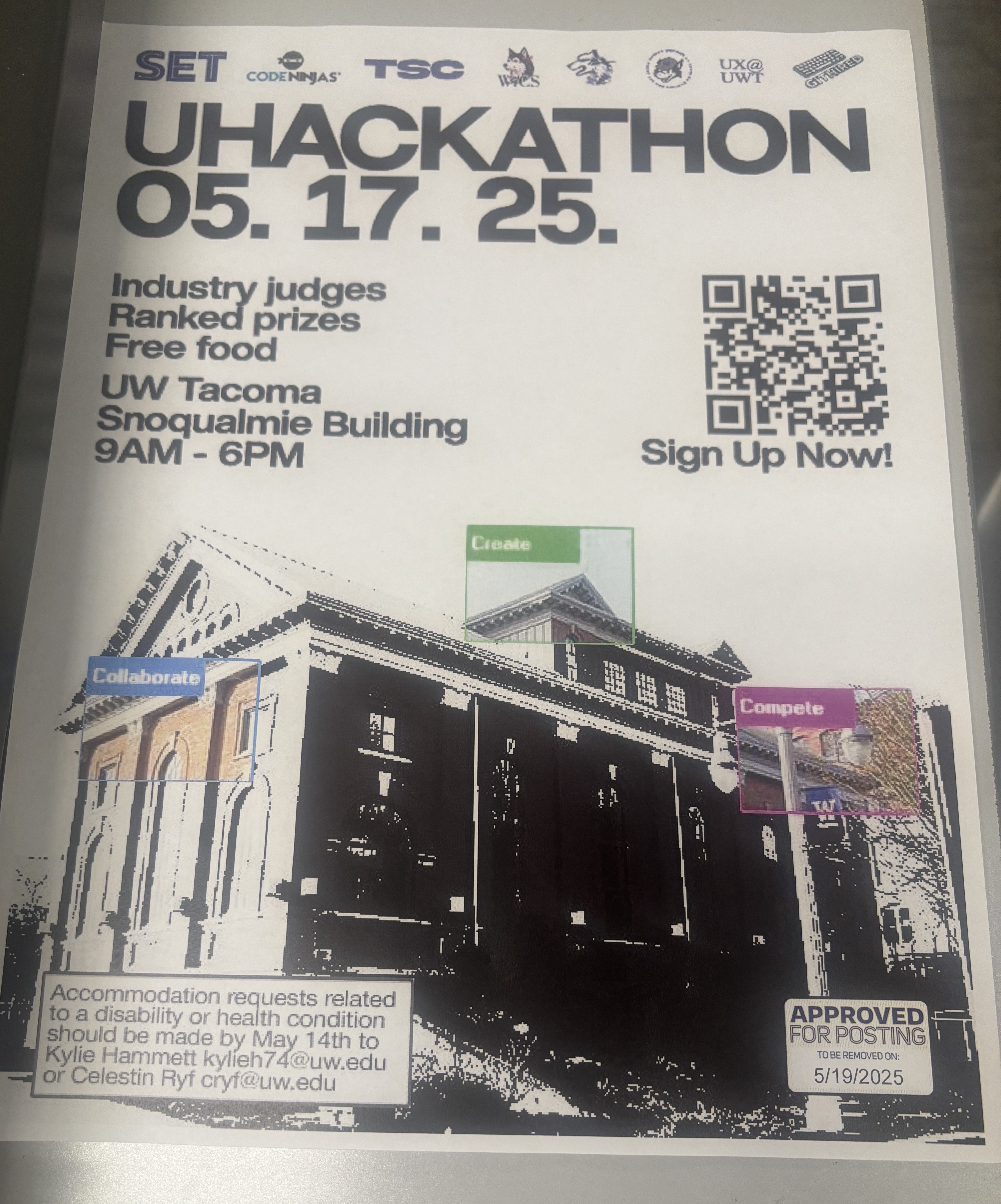 UHackathon 2025 Flyer